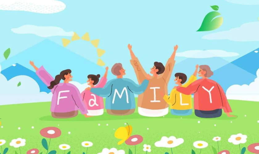 Hình ảnh ngày Gia đình Việt Nam ý nghĩa, tròn đầy