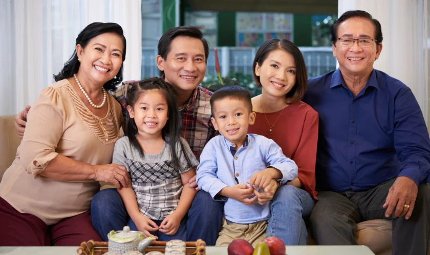 Hình ảnh Gia đình Việt Nam đẹp nhất
