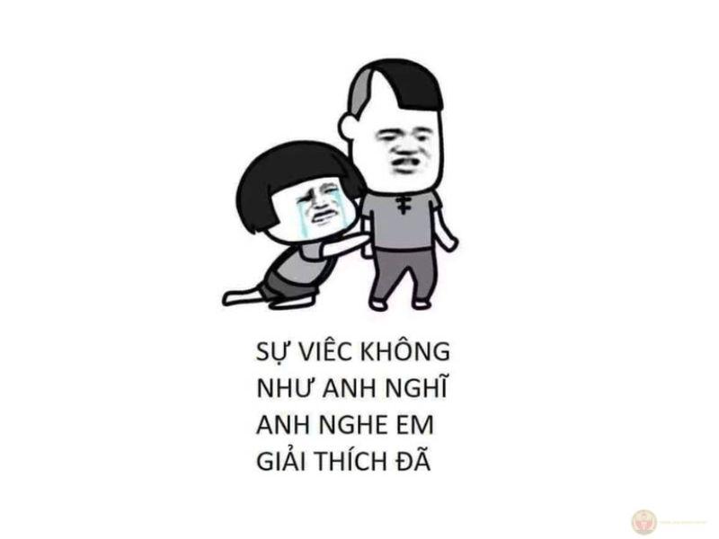 Giữ chân khách hàng meme hài hước và siêu thực tế