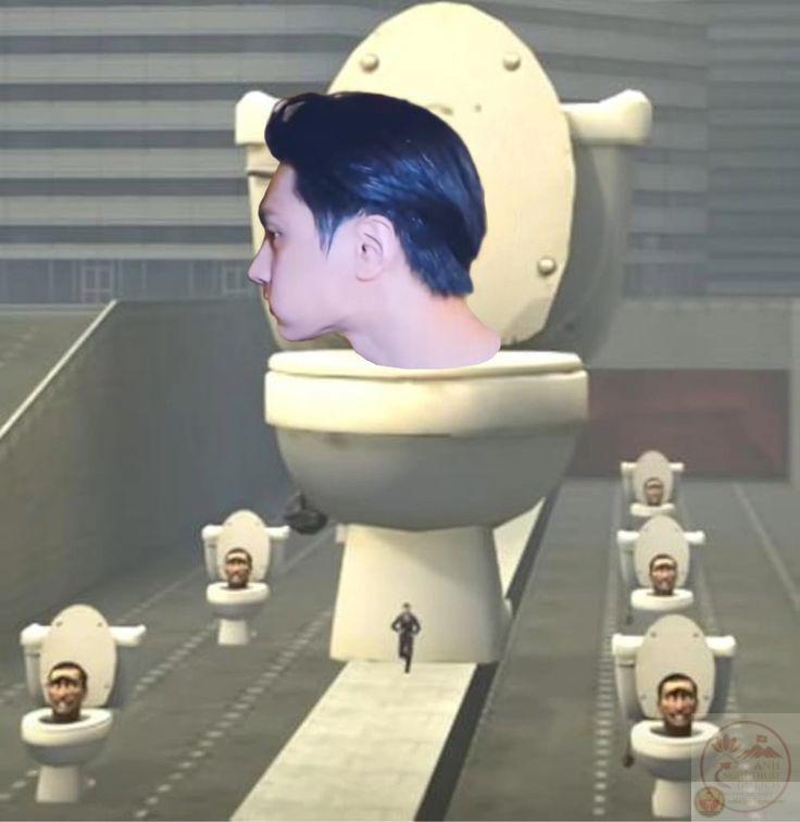 Nhiều fan bóng đá chế ảnh Skibidi để ăn mừng bàn thắng.