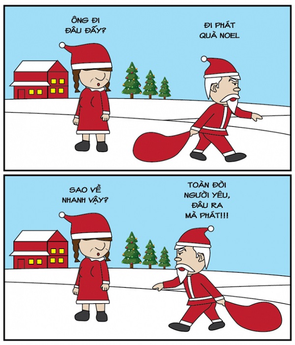 Ảnh chế Noel cho những người cô đơn