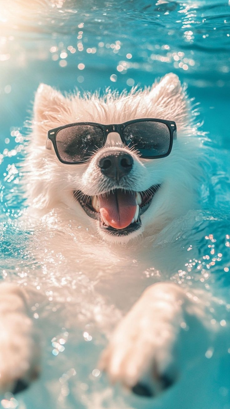 ảnh nền con chó hài hước và ngầu