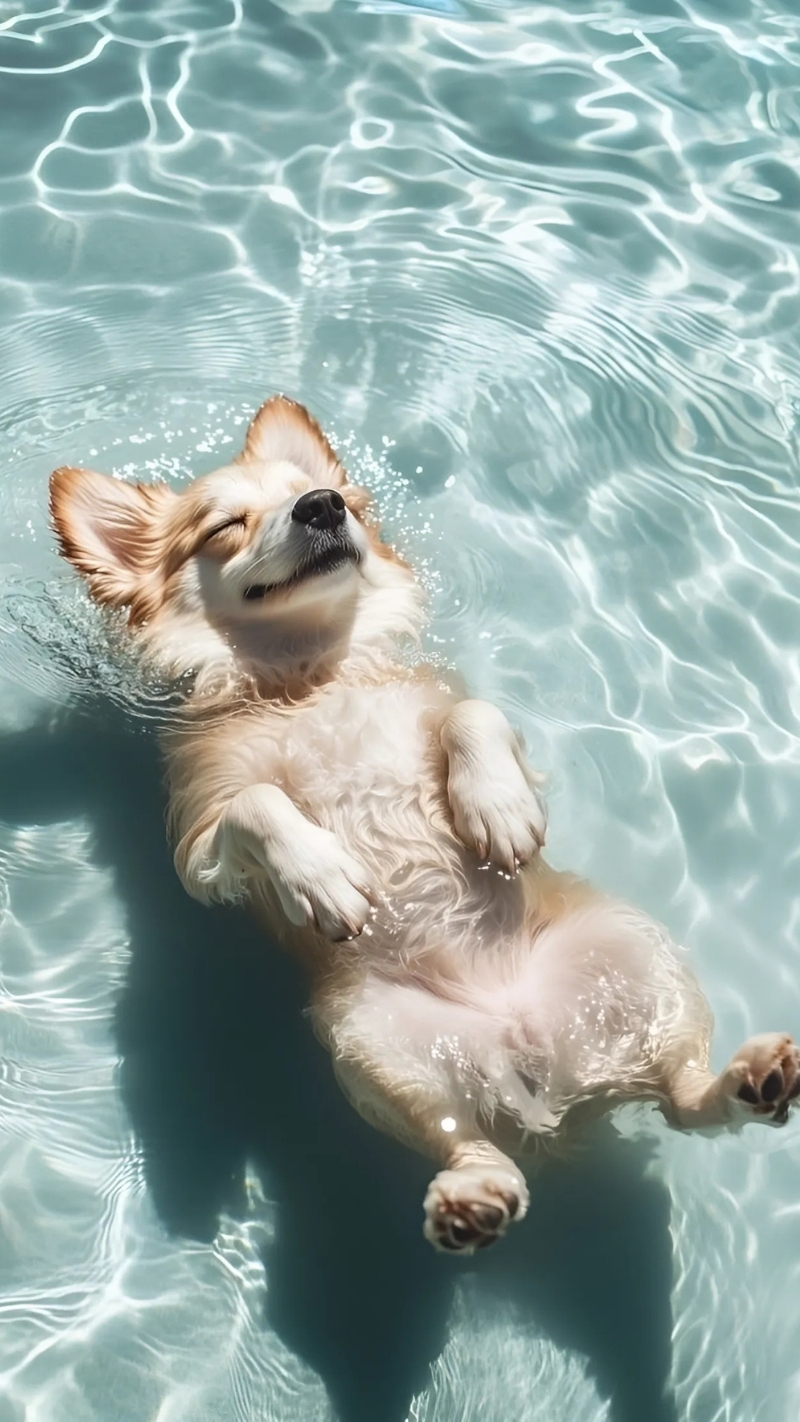 ảnh nền con chó vô tri cười vui