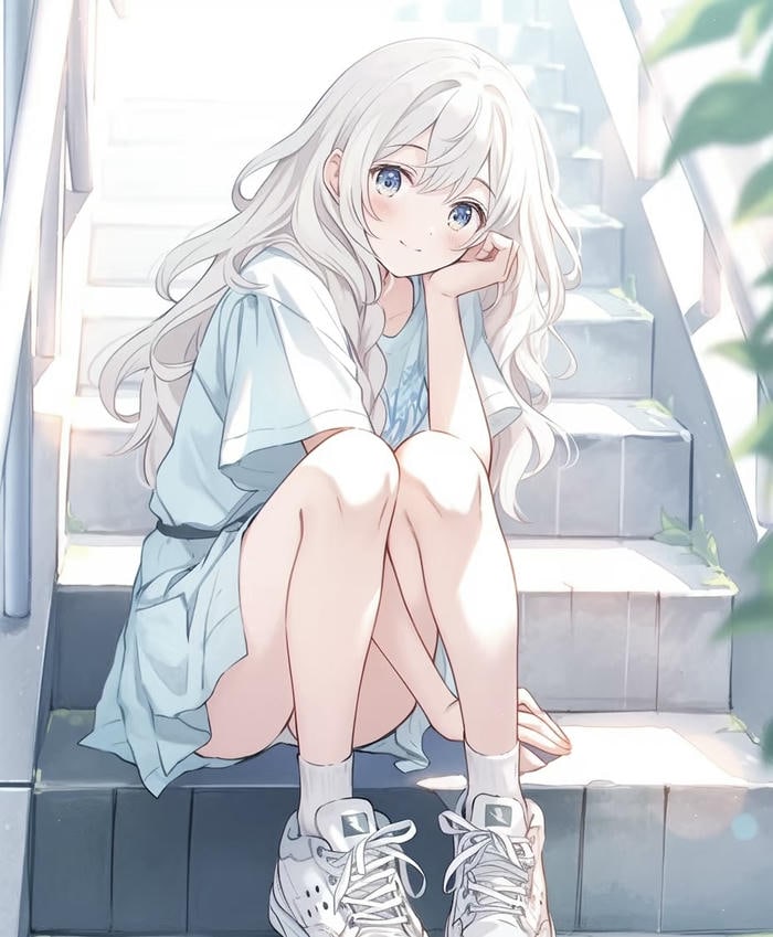 ảnh gái anime dễ thương nhất