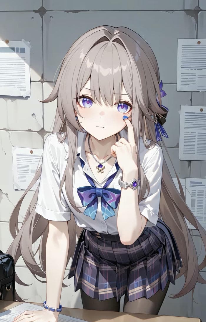 hình gái anime tóc ngắn