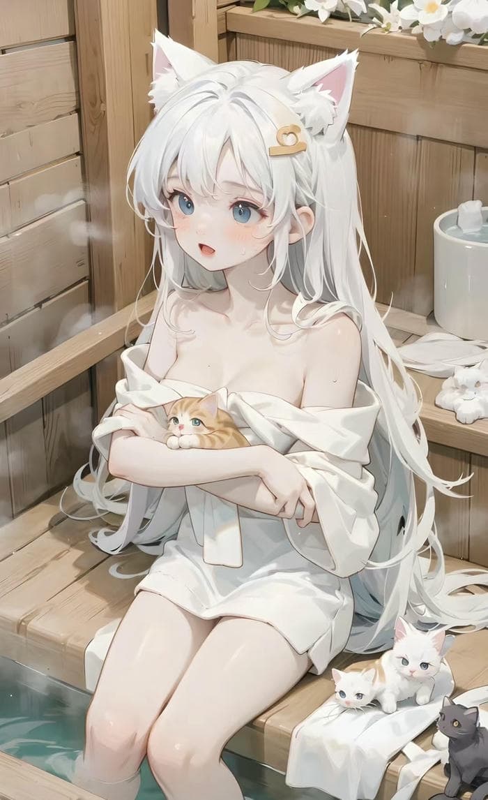 ảnh gái anime xinh quyến rũ