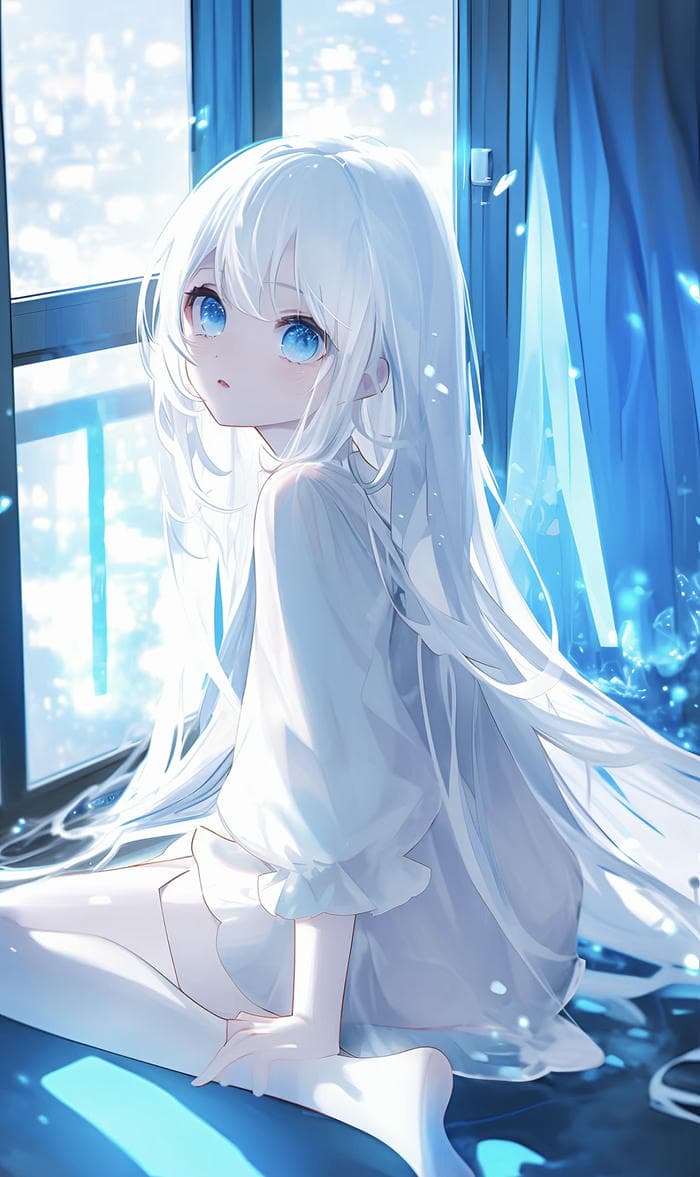 ảnh gái anime trong sáng