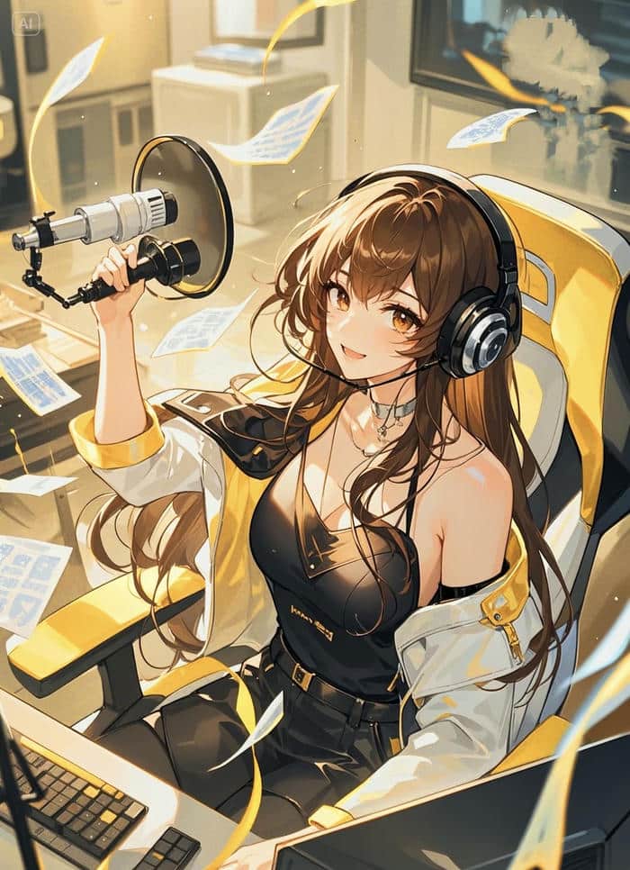 ảnh gái anime đáng yêu