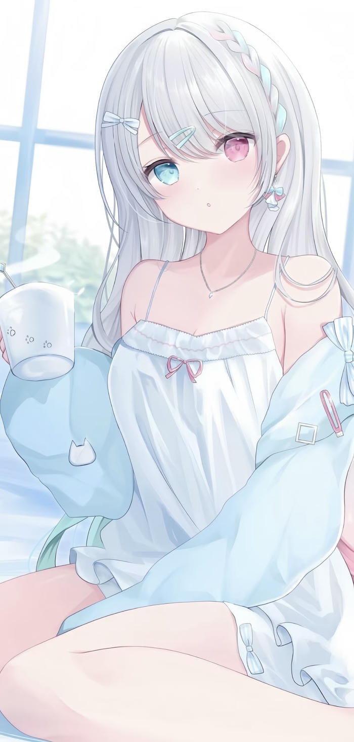 Ảnh gái mlem anime nét vẽ mềm mại cuốn hút