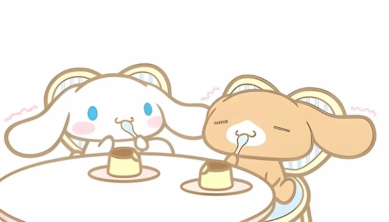 Ảnh nền Cinnamoroll Sanrio dễ thương