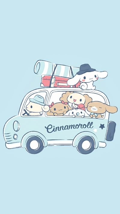Hình nền điện thoại Cinnamoroll 4K