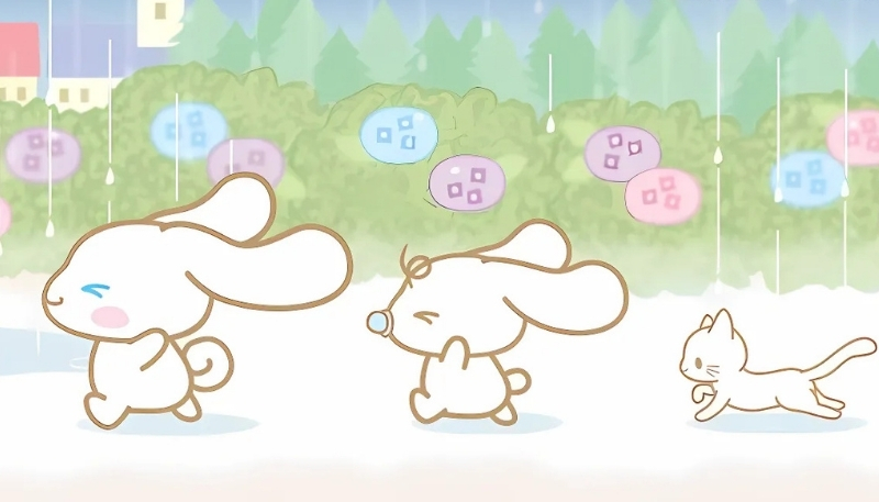 Wallpaper Cinnamoroll đáng yêu
