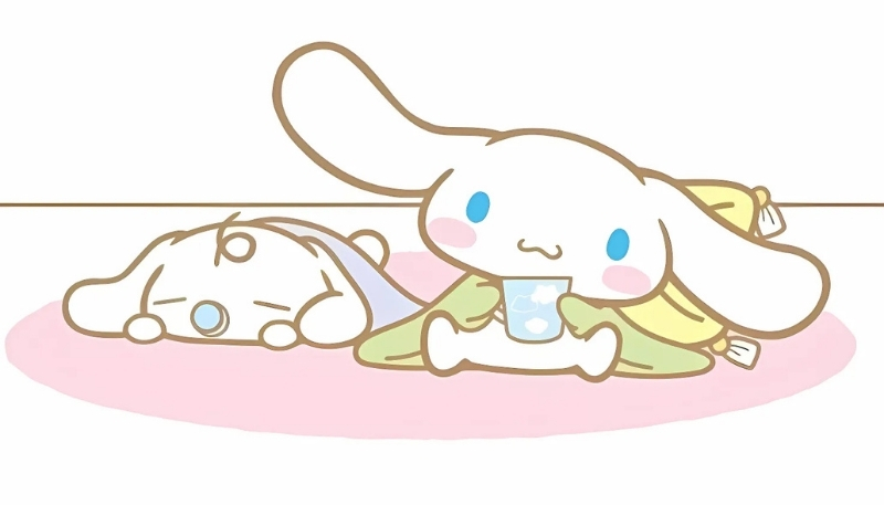 Hình nền Cinnamoroll chibi cực xinh