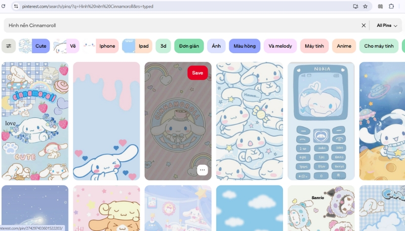 Hình nền Cinnamoroll trên trang Desktop Nexus