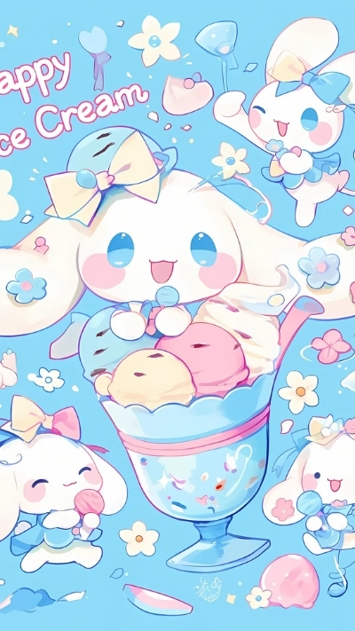 Ảnh nền Cinnamoroll mộng mơ cho mobile