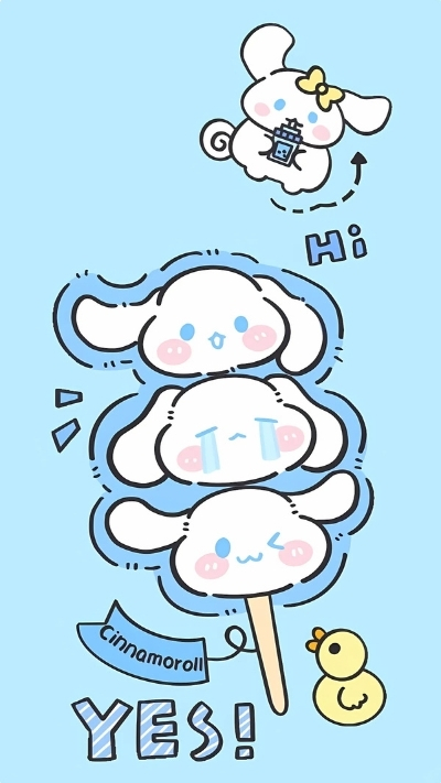 Hình nền điện thoại Cinnamoroll ngọt ngào