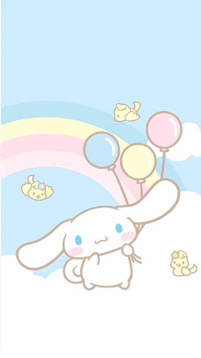 Ảnh nền Cinnamoroll đáng yêu cho mobile