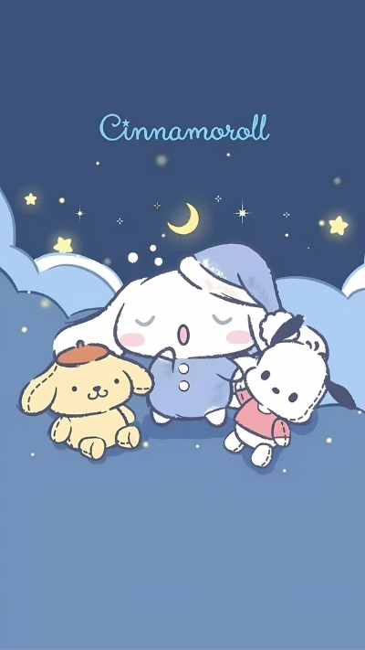 Nền Cinnamoroll cute cho điện thoại