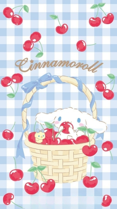 Ảnh nền điện thoại Cinnamoroll hoạt hình