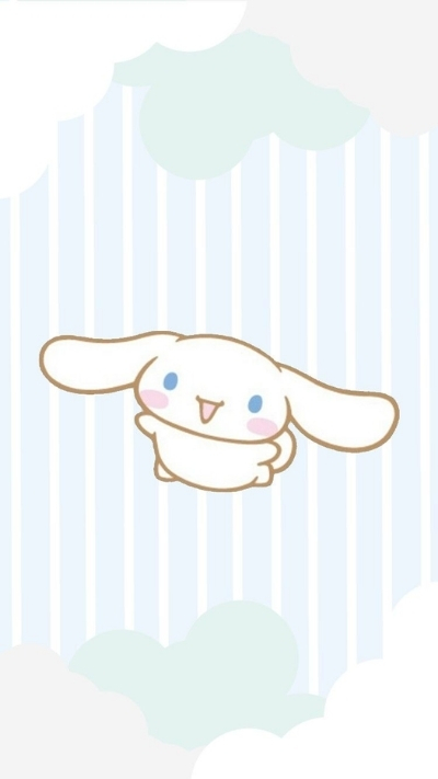 Nền điện thoại màu xanh Cinnamoroll