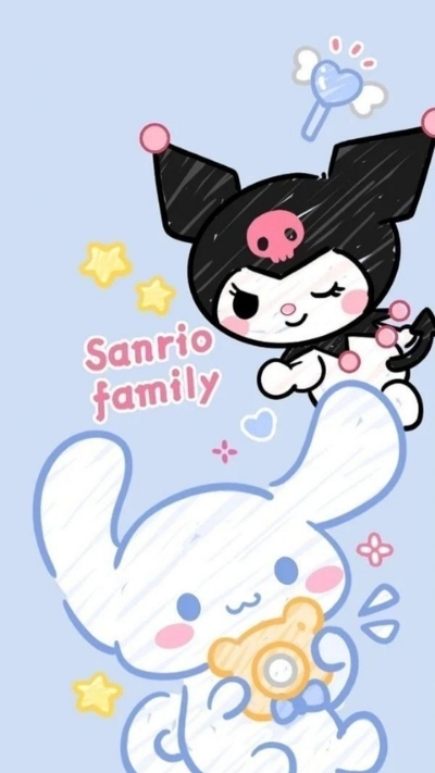 Hình ảnh Cinnamoroll và Kuromi