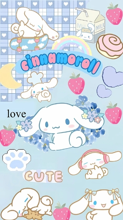 Ảnh nền dễ thương 4K Cinnamoroll