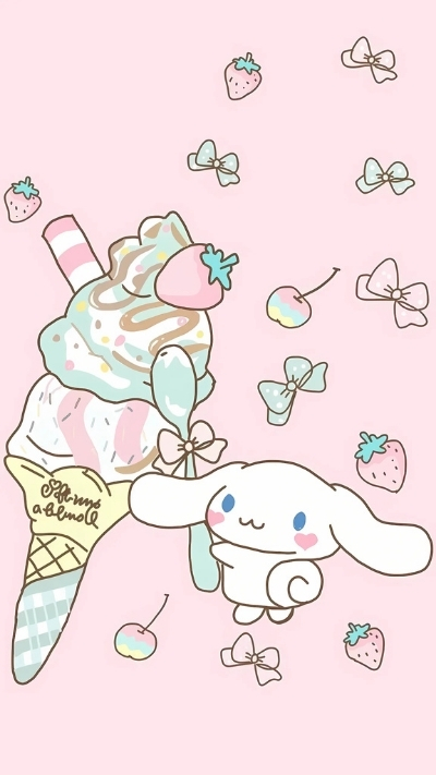 Hình nền hoạt hình đáng yêu Cinnamoroll