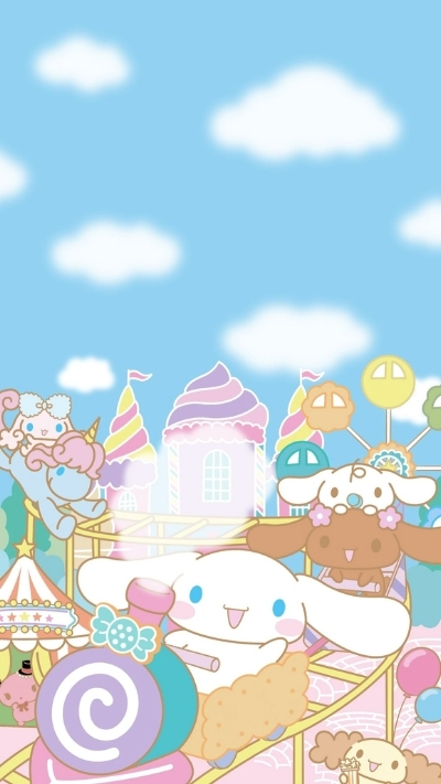 Ảnh nền điện thoại Cinnamoroll siêu dễ thương