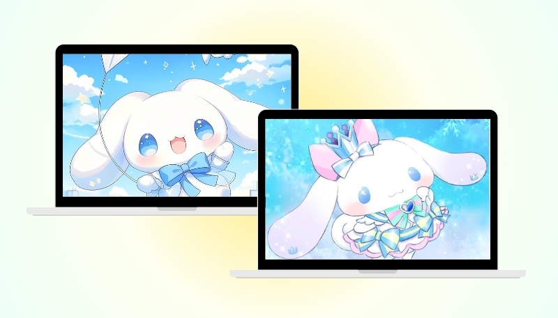 Hình nền Cinnamoroll cho máy tính