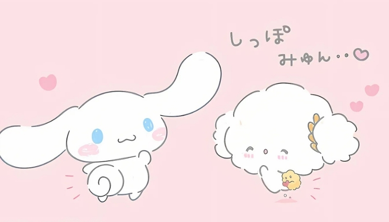 Cinnamoroll cute wallpaper máy tính