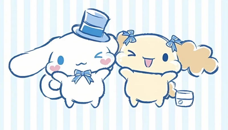 Wallpaper Cinnamoroll chibi dễ thương