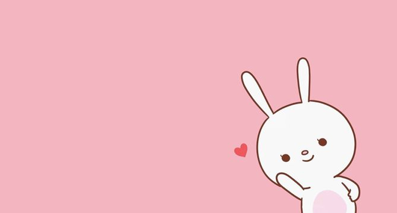 Hình nền cute màu hồng thể hiện sự ngọt ngào