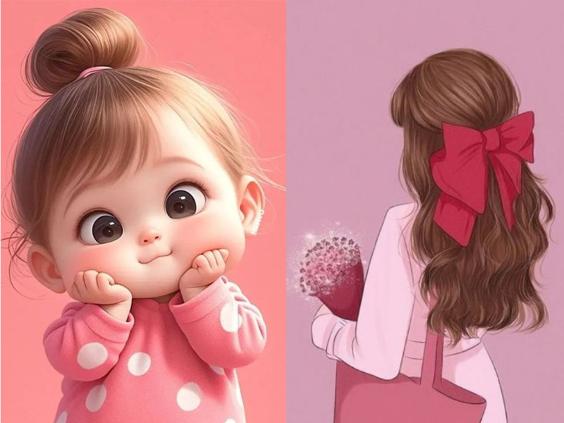 Hình nền màu hồng mang đến cảm giác tươi sáng, dễ chịu