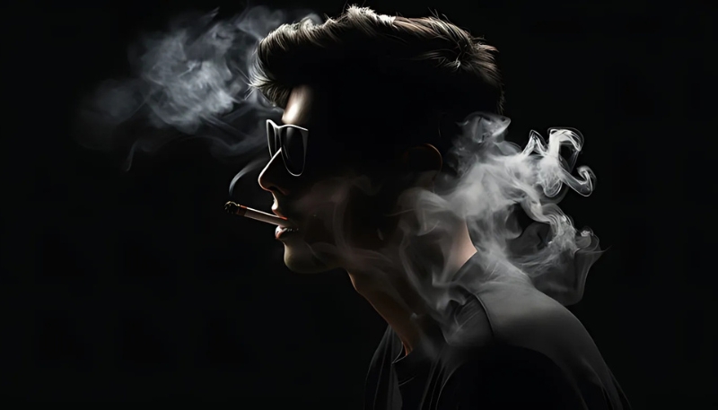 hình nền ngầu nam hút thuốc