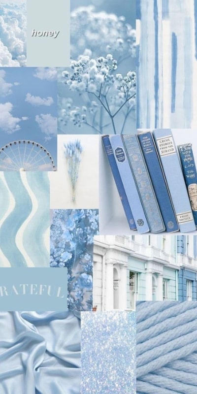 Tải hình nền điện thoại xanh dương chill