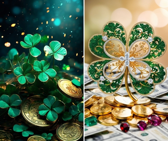 Hình nền cỏ 4 lá: Biểu tượng của niềm tin và hy vọng