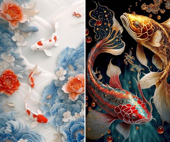 Hình nền cá chép hóa rồng: Biểu tượng của sự kiên trì và thành công hiệu quả