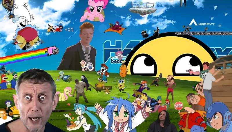 Hình nền vui vẻ cho laptop