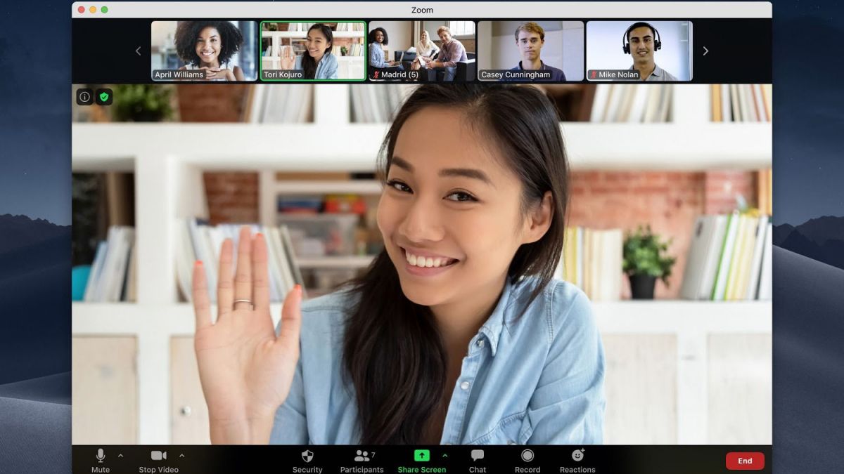 Hình nền Zoom (Virtual Background) là gì?