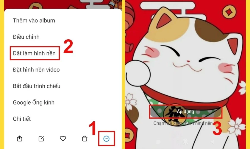 Hướng dẫn cài Wallpaper cho điện thoại và máy tính
