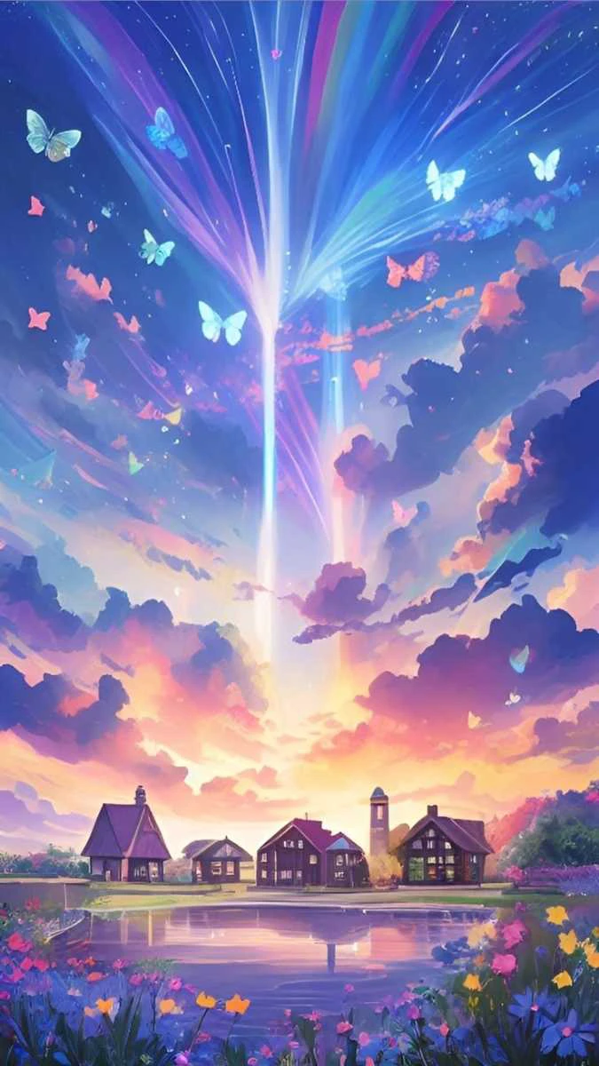 Ảnh nền bầu trời đêm