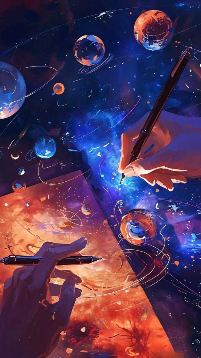 Hình nền iPhone 15 vũ trụ 4K