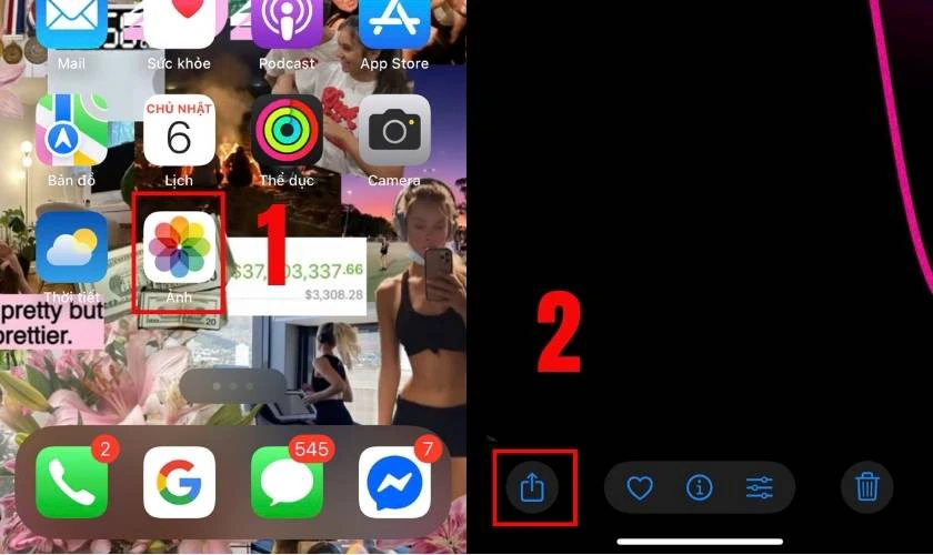 Cách tải và cài đặt hình nền iPhone 15