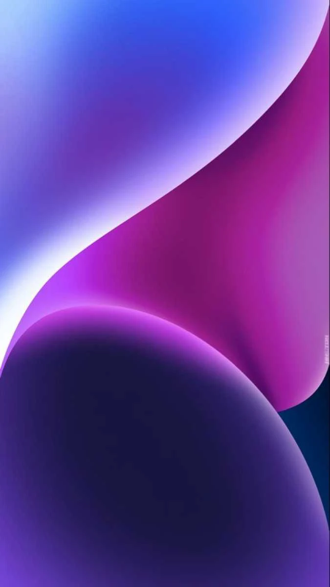 Hình nền iPhone 15 màu xanh dương cực đẹp