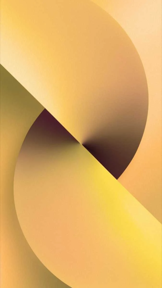 Theme điện thoại tone vàng