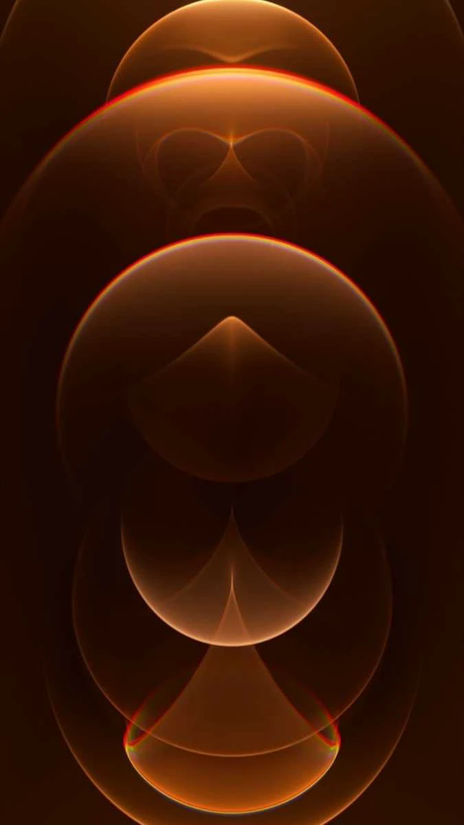 Hình nền iPhone 15 màu cam rực rỡ, nổi bật