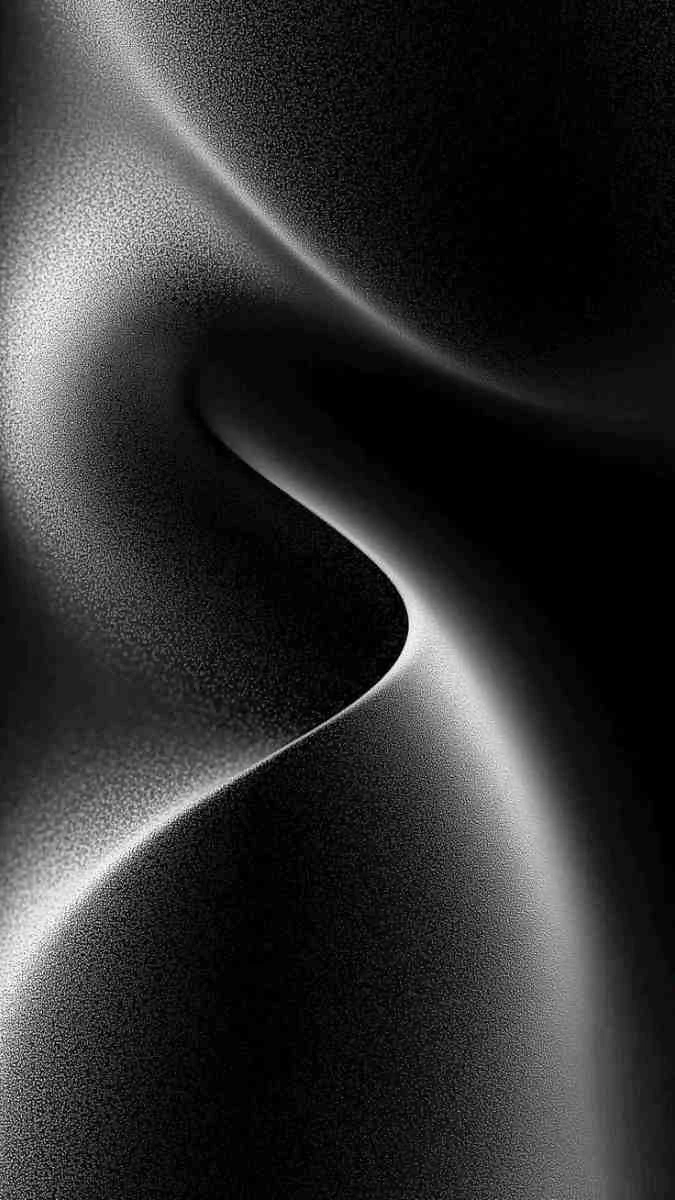 Hình nền iPhone 15 màu đen tinh tế, phù hợp màn OLED