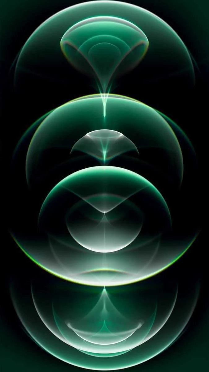 Hình nền iPhone 15 màu xanh lá