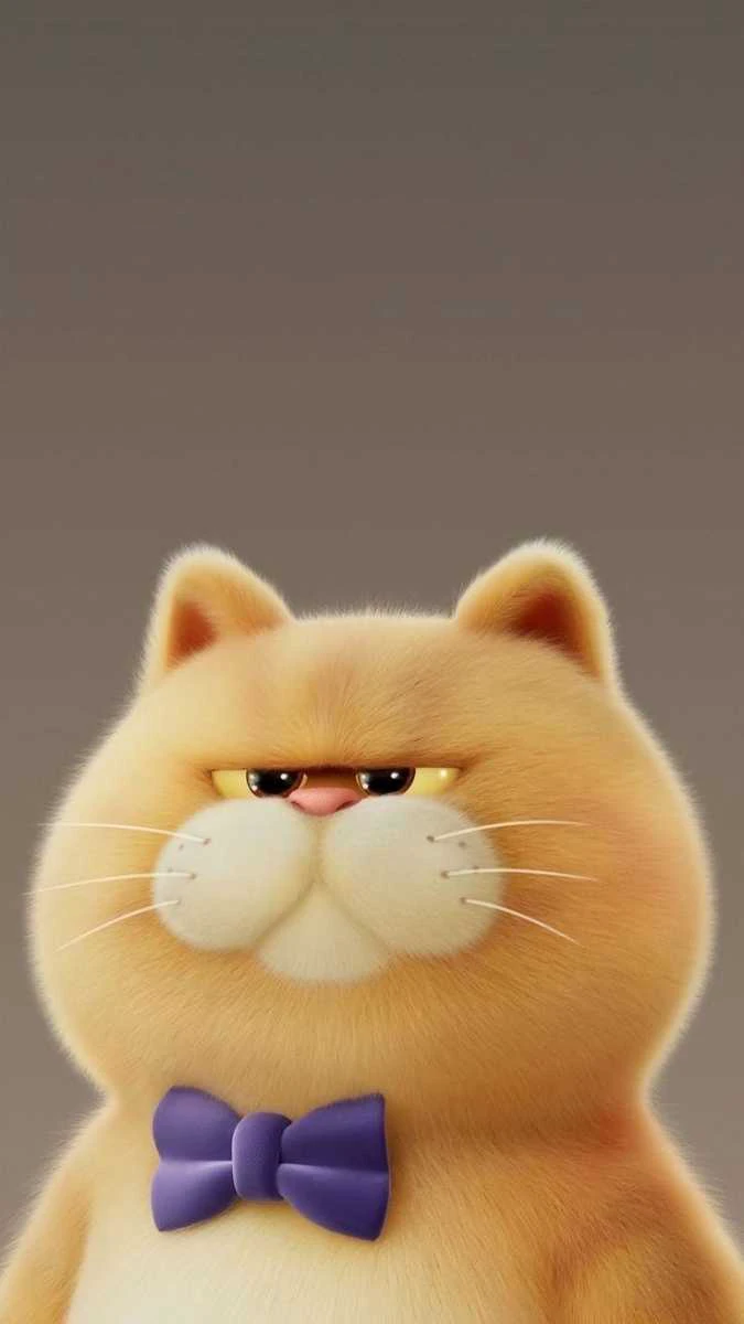 Hình nền iPhone 15 chú mèo tức giận