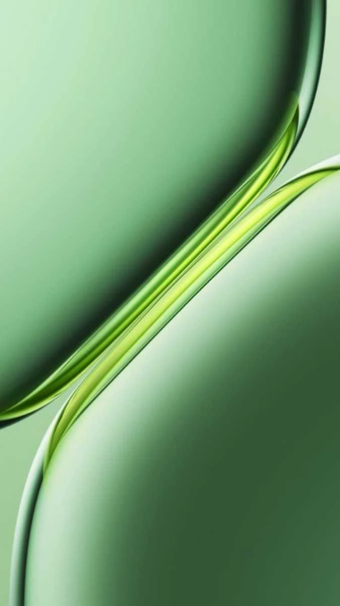 Hình nền iPhone 15 màu xanh lá đẹp